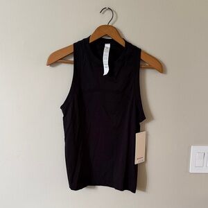 LULULEMON 🆕 NWT Swiftly Relaxed Tank Black Running Tank Top Size 4